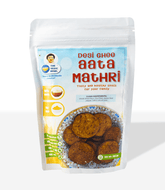 Desi Ghee Aata Mathri - The Vedic Bowl