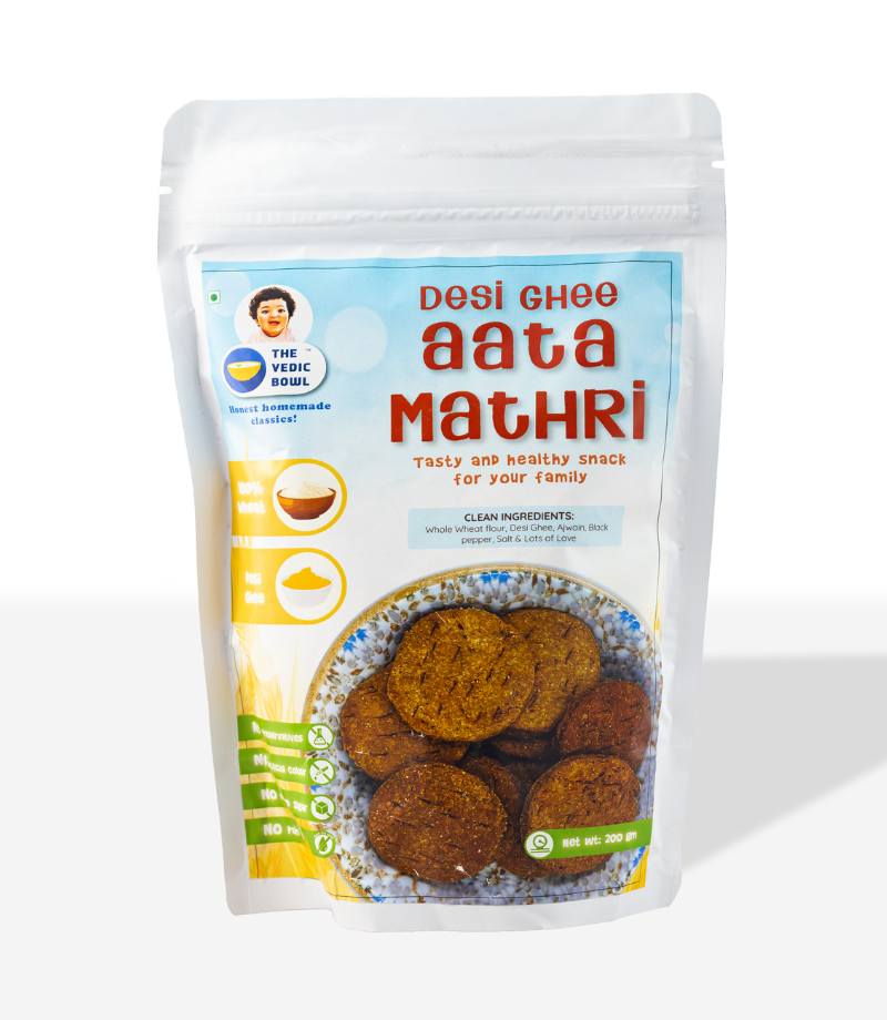 Desi Ghee Aata Mathri