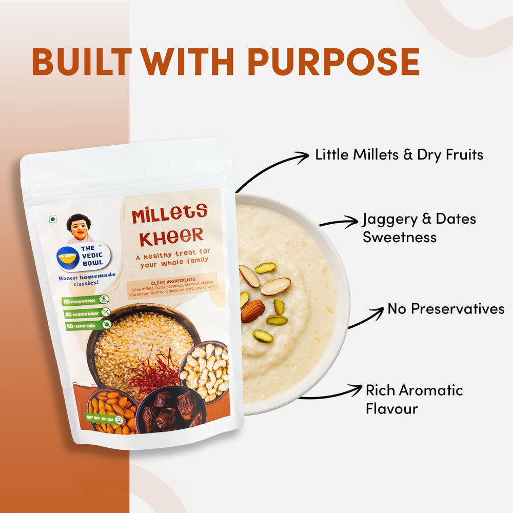 Millets Kheer - The Vedic Bowl