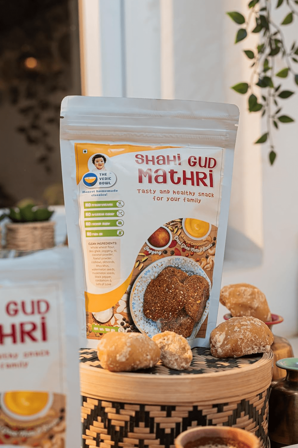 Shahi Gud Mathri - The Vedic Bowl