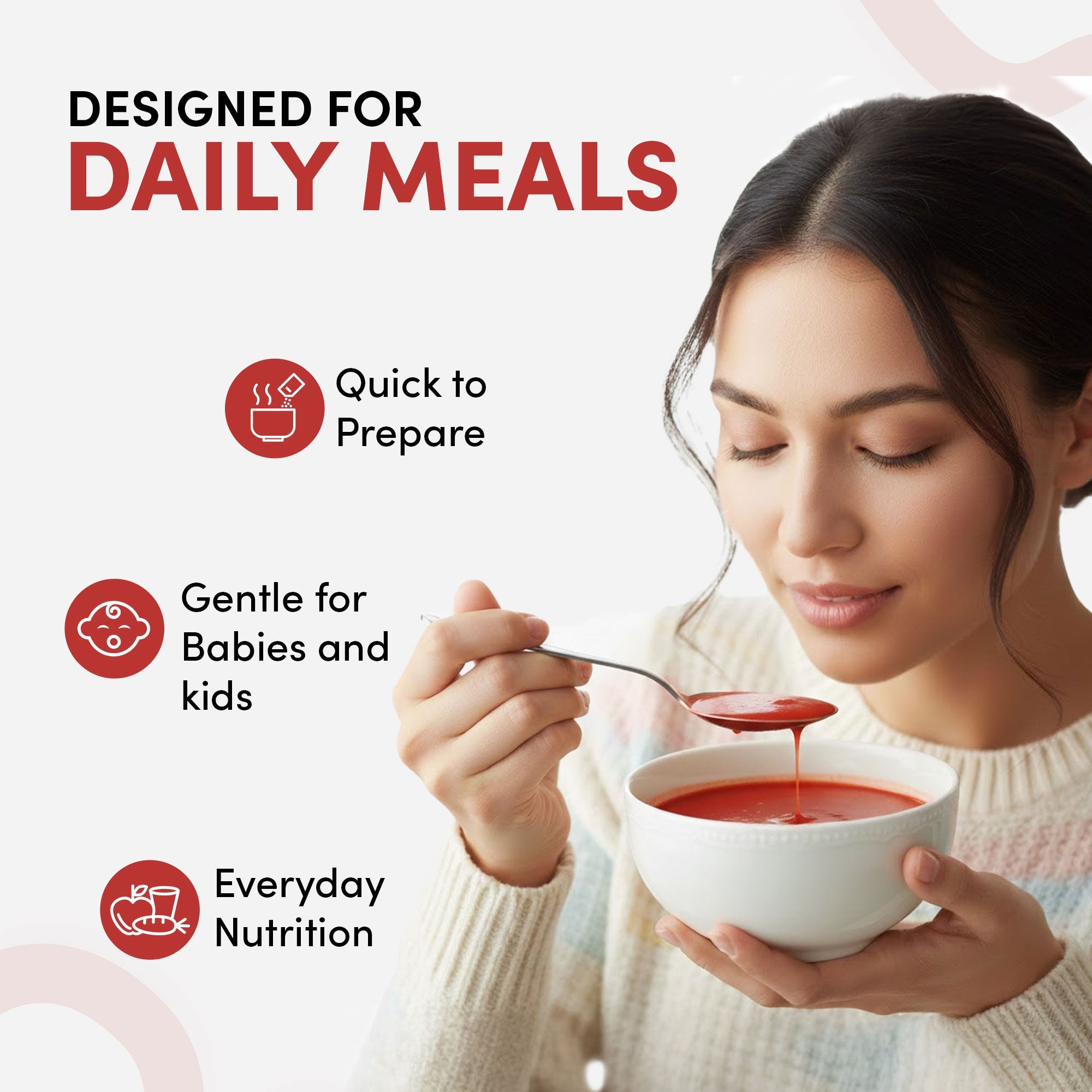 Tomato Beetroot Soup Mix - The Vedic Bowl