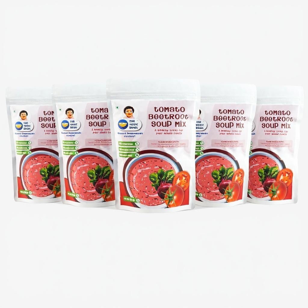 Tomato Beetroot Soup Mix - The Vedic Bowl